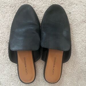 Lucky Brand Black Slip-On Shoes